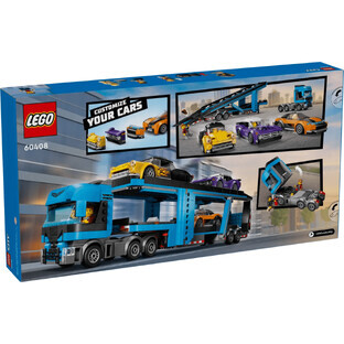 Camión transportador de coches deportivos urbanos, 7+ años, 60408, Lego