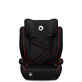 Car seat I-Size Hugo, 100 - 150 cm, Black Red, Lionelo