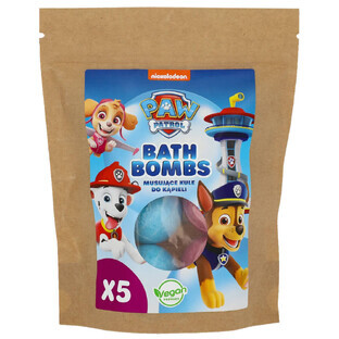 Bombe da bagno Paw Patrol, 5 pezzi, Edg