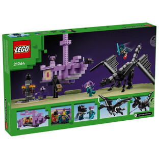 Dragon Ender and the Ship of End, 8+ years, 21264, Lego Minecraft