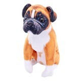 Teddy Toy Puppy with sound, 14 cm, Boxer, Wild Republic