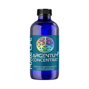 Argento nanocolloidale Argentum+ concentrato, 240 ml, Pure Life