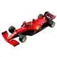 Ferarri SF-23 with Carlos Sainz helmet, +14, Flat Red, Bburago