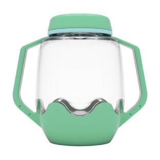 Jar for sensory play, Green, Glo Pals