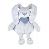Plush toy Bunny Rabbit Blue Lapidou, 30 cm, +0 months, Nattou