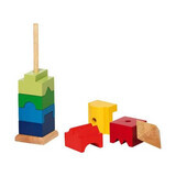 Color and shape spinning top, 58893, Goki