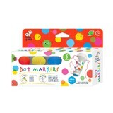 Set of 5 Washable Dot Markers, Haku Yoka, Avenir