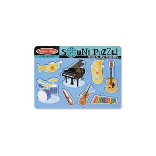 Puzzle en bois : instruments de musique sonores, Melissa and Doug