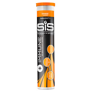 Sis Immune feuchtigkeitsspendende Brausetabletten mit Vitamin C und Eisen, 20 Tabletten, Science In Sport
