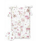 Crib organizer with steering wheels and 6 compartments, Pink Ballerina, 70 x 40 cm, MimiNu
