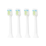 Ricarica per spazzolino elettrico, bianco, 4 pezzi, AQ-102, Aquapick