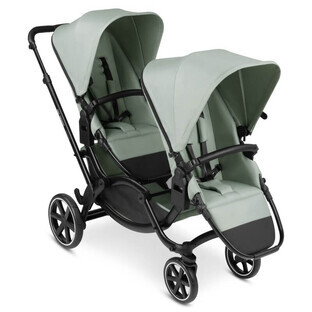 Twin pushchair Zoom, from 6 months to 44 kg, Pine, ABC Design
