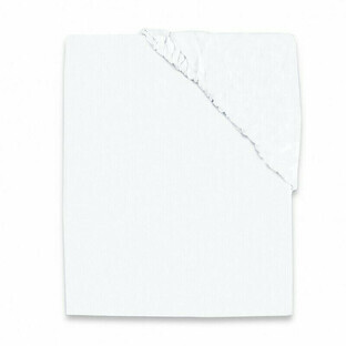 Drap avec élastique pour le berceau Theo, blanc, 85x46 cm, MimiNu