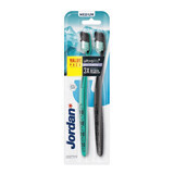 Set of 2 adult toothbrushes Ultralite Whitening, Medium, Jordan