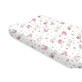 Bed sheet with elastic, Pink Ballerina, 160x80 cm, MimiNu