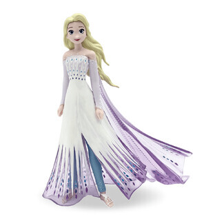 Elsa figurine with white dress, Bullyland