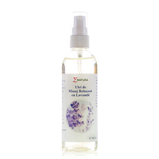 Entspannendes Massageöl mit Lavendel, 150 ml, Enatura