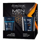 4Organic Men Power set, baume après-rasage apaisant, Sensitive, 150 ml + gel douche, Energy, 250 ml