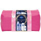Nivea Beauty Collection set, bodymilk 250 ml + handcrème 100 ml + douchegel 250 ml + anti-transpirant roll-on 50 ml + gratis make-up kit