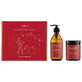 Set Mokosh Cranberry Vertigo, lozione idratante per il corpo, mirtillo rosso, 180 ml + gel idratante per il corpo e le mani, mirtillo rosso, 200 ml