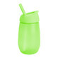 Bottiglia Munchkin Simple Clean con cannuccia, verde, 296 ml