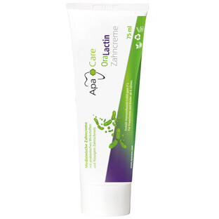 ApaCare OraLactin remineralizing toothpaste with probiotics, 75 ml