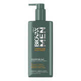 Biovax Men Strong Hair & Scalp Detox, champú 2 en 1 para cabello y barba, 200 ml