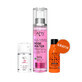 Apis Home Terapis set, mist met rozenwater, 150 ml + verstevigende crème met vitamine C, vasculaire huid, 50 ml + mandarijn douchegel, 50 ml gratis