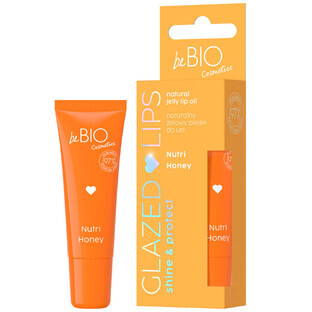 beBIO Cosmetics, gel de aceite labial, miel nutritiva, 10 ml