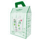 Set Equilibra Aloe, shampoo idratante all'aloe 265 ml + balsamo idratante all'aloe 200 ml