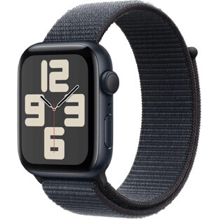 Apple Watch SE GPS 40mm Middernacht aluminium behuizing met Sport Ink-lus