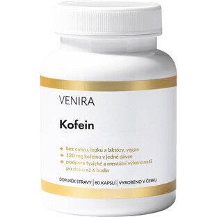 Venira Cafeína 80 cápsulas