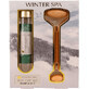 Accentra Coffret spa d'hiver, rouleaux de massage en bois