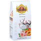 Basilur Thé blanc pêche pêche rose papier rose 100 g