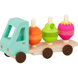 B-Toys Houten fruitwagen Stapelen & Rollen