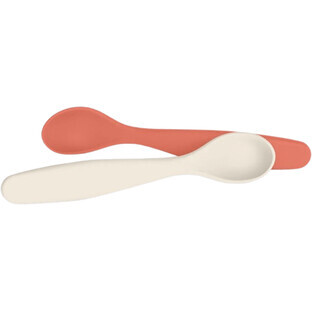 Cuillères Suavinex Go Natural - abricot 2 pcs