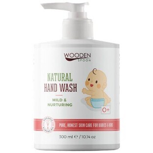 Houten lepel Natuurlijke vloeibare zeep voor kinderen 300 ml