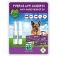Menforsan Antiparasitic flea and tick repellent for dogs 2 x 1,5 ml