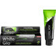 White Glo whitening toothpaste Total Detox Charcoal + toothbrush 150 g