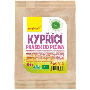 Levadura en polvo ecológica Wolfberry 150 g