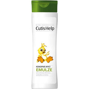 CutisHelp émulsion lavante au chanvre pour enfants 200 ml