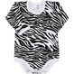 New Baby Body cu mânecă lungă pentru copii Zebra