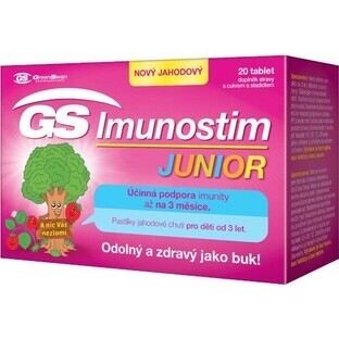 GS Imunostim Junior căpșuni 20 comprimate