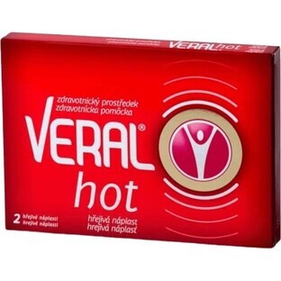 Veral HOT verwarmingspleister 2 stuks