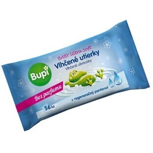 Bupi Baby Salviettine umidificate ultra morbide con pantenolo 56 pz.