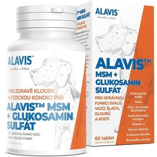 Alavis MSM + GLUCOSAMINE SULFAAT 60 tabletten