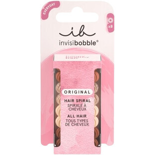 Invisibobble Original Café au Lait, élastique à cheveux 8 pièces
