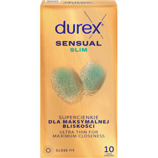 Durex Sensual Slim 10 pz.