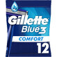 Aparate de ras Gillette Blue3 Comfort pentru bărbați 12 buc