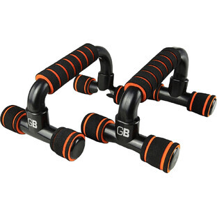 Adattatore per barra push up GymBeam nero 2 pz.